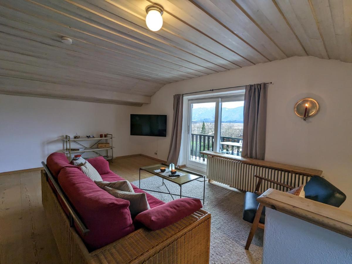 Ferienwohnung Murnauer Moos 뮈르나우암슈타펠지 외부 사진